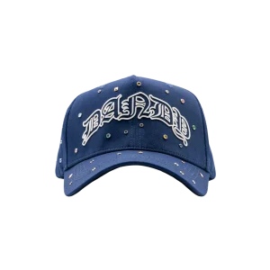 gorra dandy hats 10 aniversario azul vista frontal