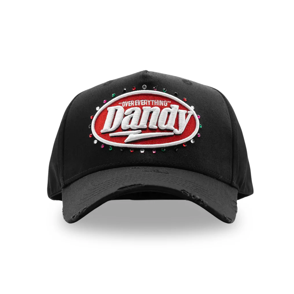 dandy hats over everything vista frontal con bordado