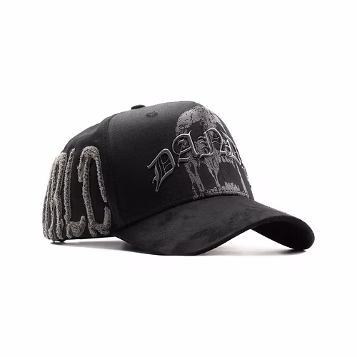 dandy hats plague con vista frontal en angulo