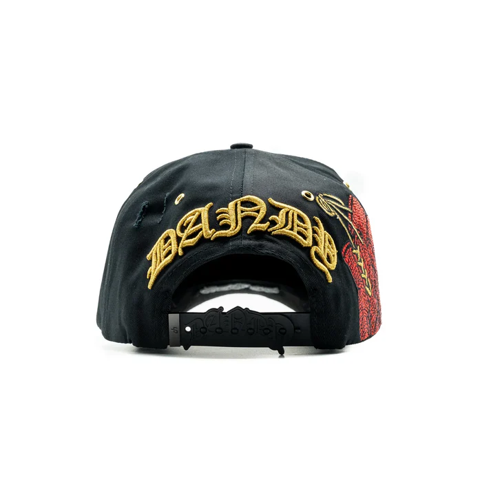 vista trasera de la gorra dandy hats x canelo alvarez pound for pound