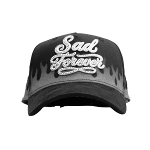 vista frontal de la gorra dandy hats x sad boyz y lloro